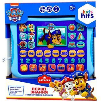 Планшет интерактивный "Щенячий патруль / Paw Patrol", украинском, артикул 275296
