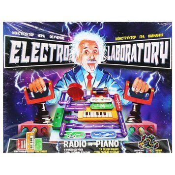 Електронний конструктор "Electro Laboratory. Radio+Piano", артикул 175600